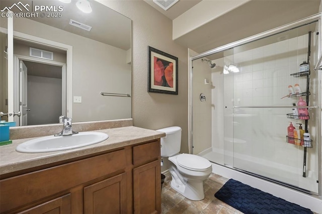 2374 Cinnabar Rd, Colorado Springs, CO 80921 - full bath with a stall shower and vanity