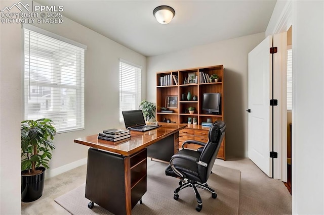 6967 Akela Ln, Colorado Springs, CO 80925 - office space with carpet flooring and baseboards