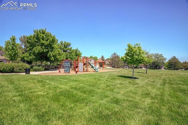 16084 Stonebriar Dr, Parker, CO 80134 - community playground featuring a yard