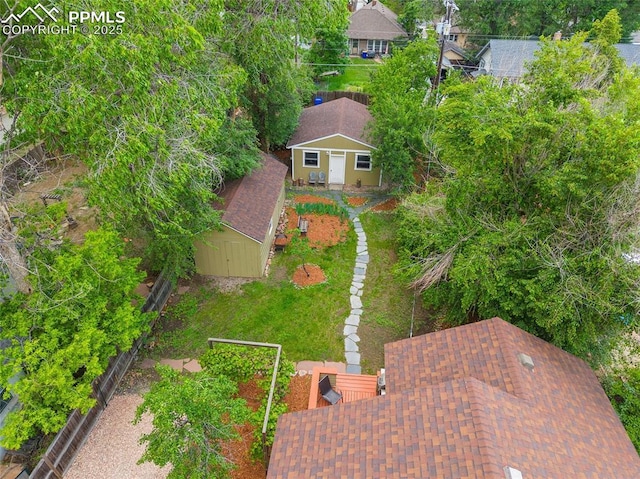 424 N Cedar St, Colorado Springs, CO 80903 - aerial view of property and surrounding area