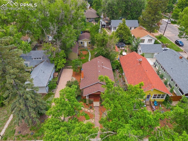 424 N Cedar St, Colorado Springs, CO 80903 - aerial view of residential area