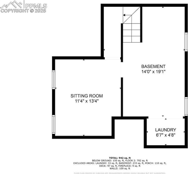424 N Cedar St, Colorado Springs, CO 80903 - room layout