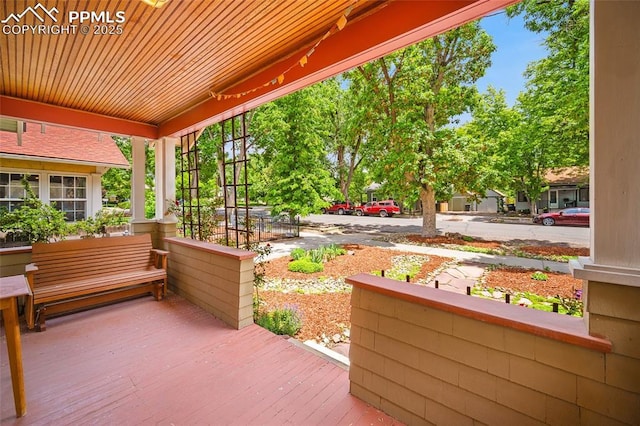 424 N Cedar St, Colorado Springs, CO 80903 - view of porch