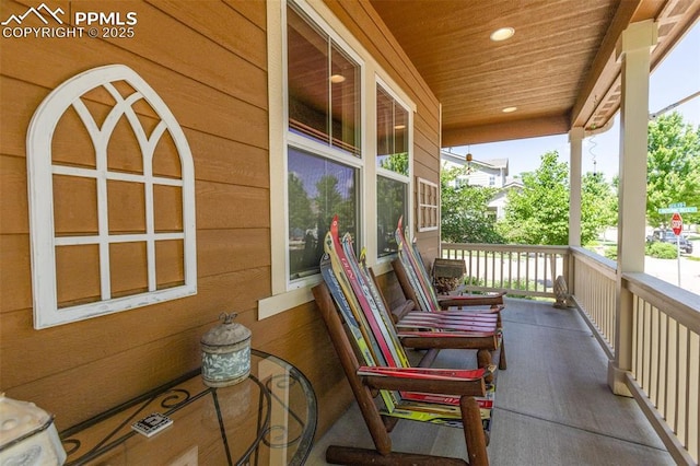 1593 Gold Hill Mesa Dr, Colorado Springs, CO 80905 - view of porch
