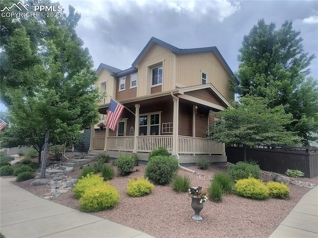 1593 Gold Hill Mesa Dr, Colorado Springs, CO 80905 - craftsman inspired home featuring covered porch