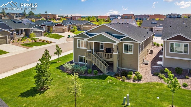 10897 Hidden Brook Cir, Colorado Springs, CO 80908 - aerial view of residential area
