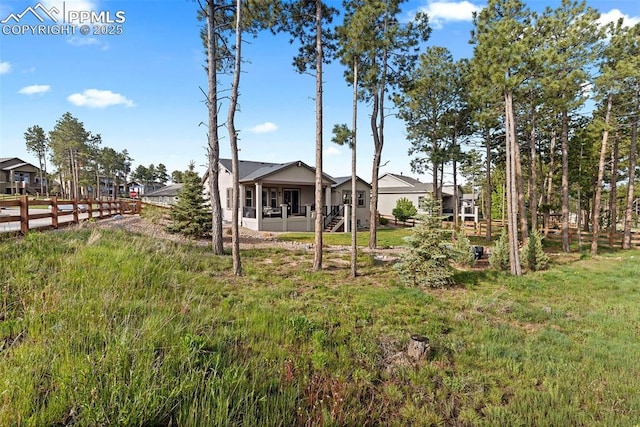 1734 Summerglow Ln, Monument, CO 80132 - view of yard