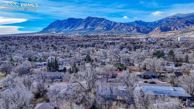 1506 Crestone Ave Unit D, Colorado Springs, CO 80905 - view of mountain background
