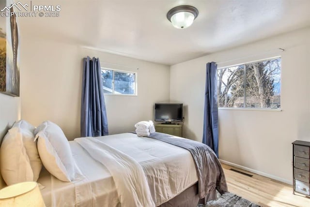 3622 Anemone Cir, Colorado Springs, CO 80918 - bedroom with wood finished floors and baseboards