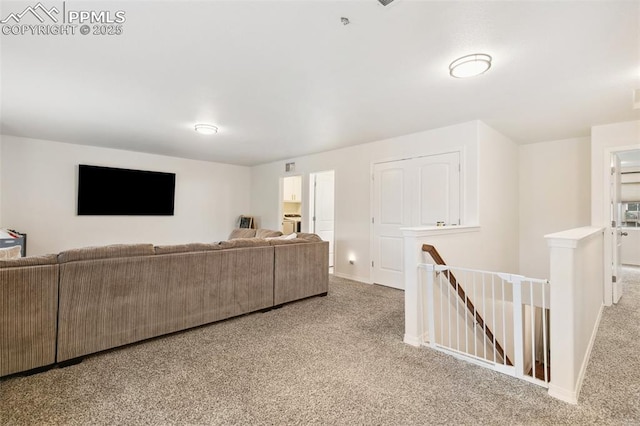 3748 Reindeer Cir, Colorado Springs, CO 80922 - living room featuring carpet flooring and baseboards