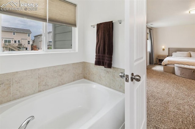 3748 Reindeer Cir, Colorado Springs, CO 80922 - full bath featuring connected bathroom and a garden tub