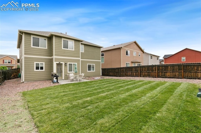 3748 Reindeer Cir, Colorado Springs, CO 80922 - back of property featuring a patio