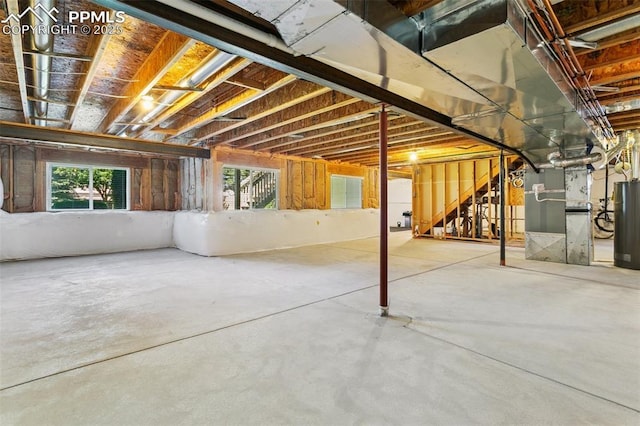 10290 Peach Blossom Trl, Colorado Springs, CO 80920 - below grade area featuring water heater and heating unit