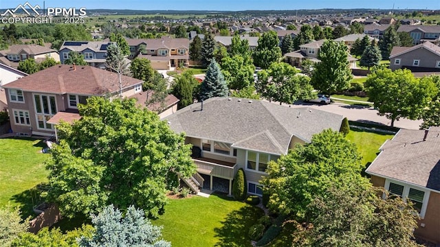 10290 Peach Blossom Trl, Colorado Springs, CO 80920 - aerial perspective of suburban area