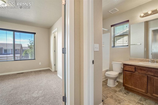2305 Reed Grass Way, Colorado Springs, CO 80915 - full bath with vanity, shower / tub combination, toilet, and baseboards