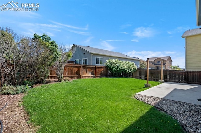 2305 Reed Grass Way, Colorado Springs, CO 80915 - view of yard featuring a patio