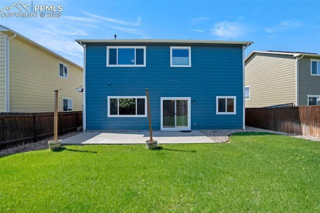 2305 Reed Grass Way, Colorado Springs, CO 80915 - rear view of property with a patio