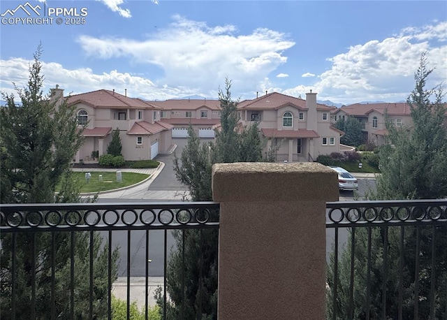 4710 Sand Mountain Pt, Colorado Springs, CO 80923 - balcony with a residential view