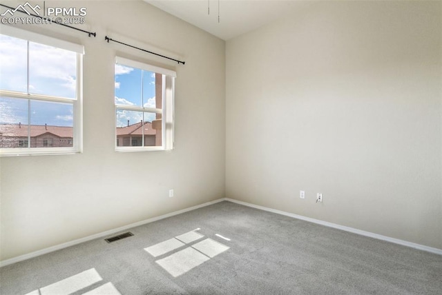 4710 Sand Mountain Pt, Colorado Springs, CO 80923 - spare room featuring carpet floors and baseboards