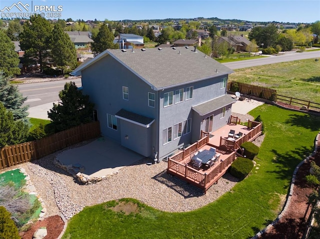 14095 Gleneagle Dr, Colorado Springs, CO 80921 - aerial view of property and surrounding area