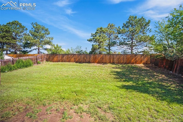 3014 N Moonbeam Cir, Colorado Springs, CO 80916 - view of fenced backyard