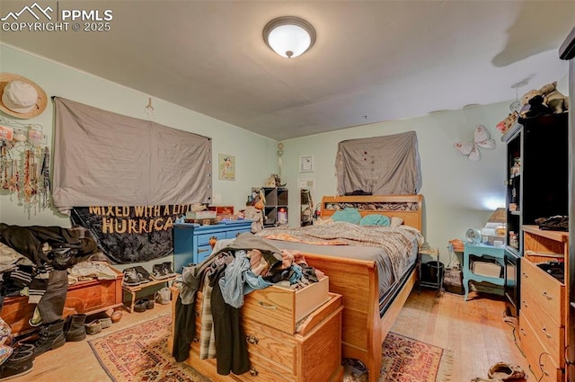128 W Eaton Ave, Cripple Creek, CO 80813 - bedroom with wood finished floors