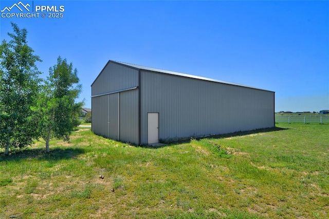 11354 Mckissick Rd, Peyton, CO 80831 - view of pole building