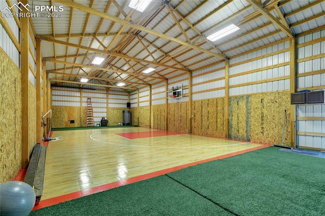 11354 Mckissick Rd, Peyton, CO 80831 - view of sport court with basketball hoop