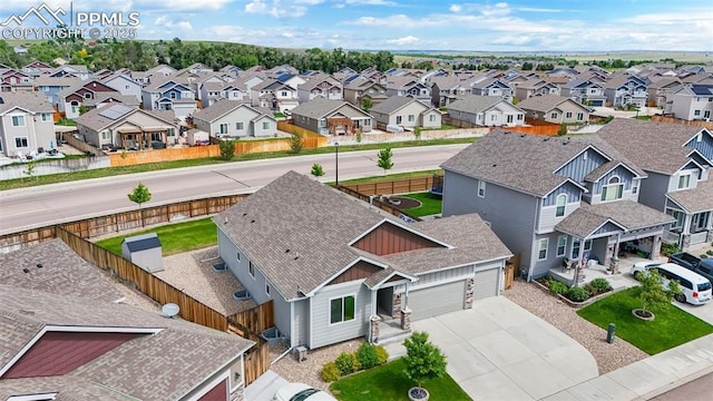 6862 Simcoe Dr, Colorado Springs, CO 80925 - aerial perspective of suburban area