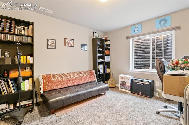 6862 Simcoe Dr, Colorado Springs, CO 80925 - carpeted home office with baseboards