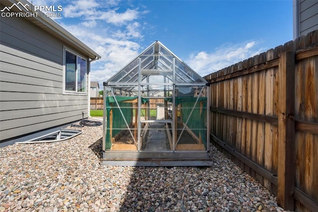 6862 Simcoe Dr, Colorado Springs, CO 80925 - view of outbuilding featuring a fenced backyard