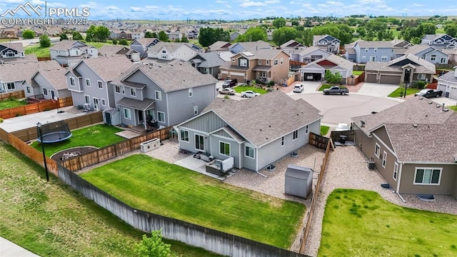 6862 Simcoe Dr, Colorado Springs, CO 80925 - aerial perspective of suburban area