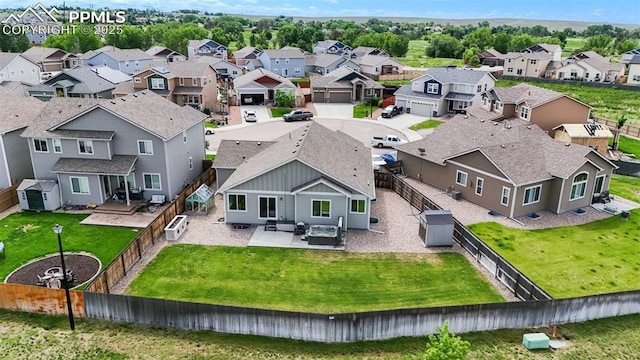 6862 Simcoe Dr, Colorado Springs, CO 80925 - aerial view of residential area