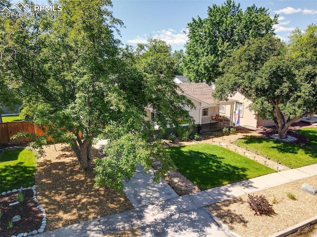 1445 N Foote Ave, Colorado Springs, CO 80909 - view of front of home with stucco siding