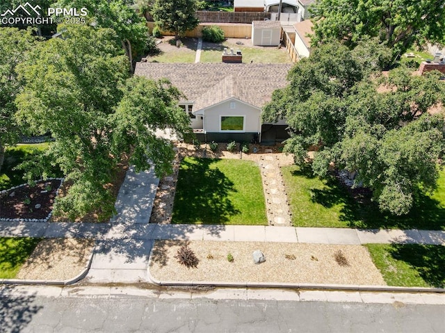 1445 N Foote Ave, Colorado Springs, CO 80909 - aerial view of property and surrounding area