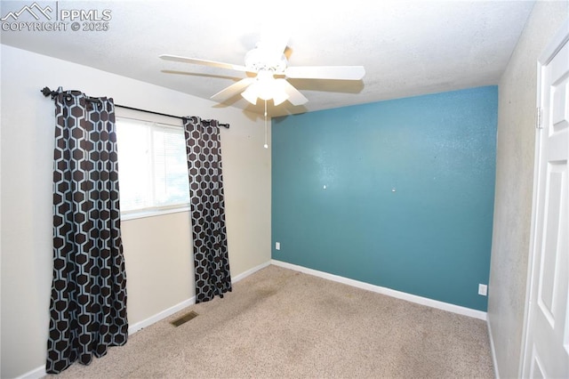 719 Lansing Dr, Colorado Springs, CO 80909 - carpeted empty room with ceiling fan and baseboards