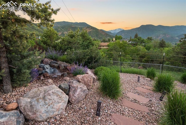 443 E Fountain Pl, Manitou Springs, CO 80829 - view of mountain backdrop