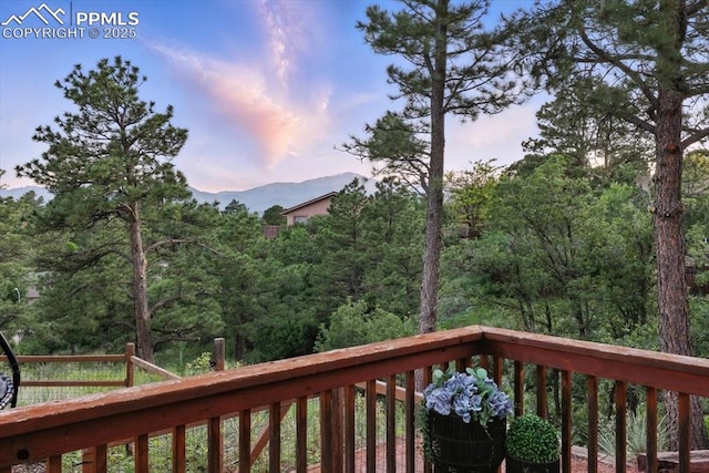 78 Raven Hills Ct, Colorado Springs, CO 80919 - view of wooden deck