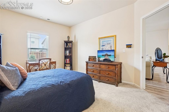 7845 Morning Dew Rd, Colorado Springs, CO 80908 - bedroom featuring baseboards and carpet