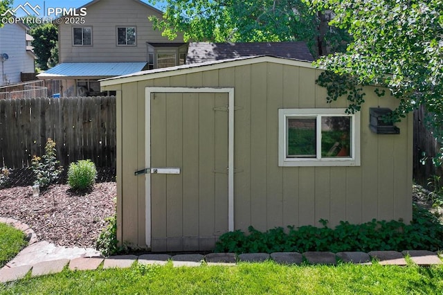 6055 Fescue Dr, Colorado Springs, CO 80923 - view of shed