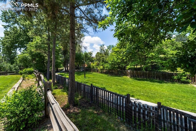 2928 Nevermind Ln, Colorado Springs, CO 80917 - view of fenced backyard