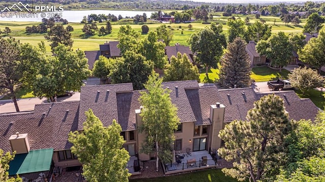 55 Woodbridge Dr, Colorado Springs, CO 80906 - bird's eye view of a large body of water