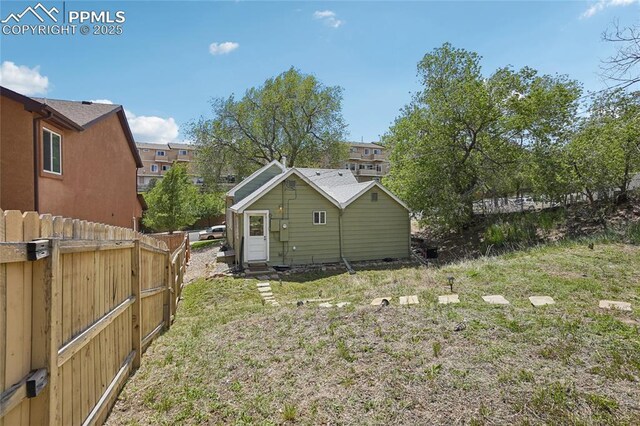 2144 Glenn St, Colorado Springs, CO 80904 - view of rear view of house