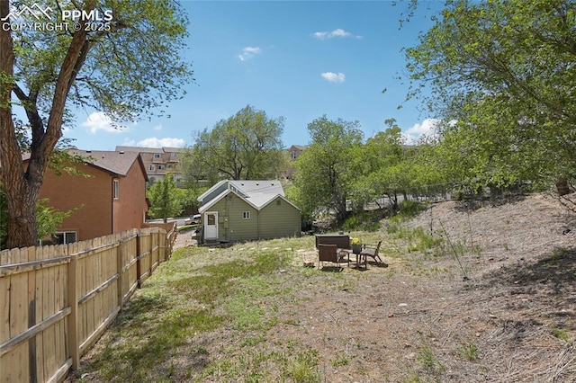 2144 Glenn St, Colorado Springs, CO 80904 - view of yard