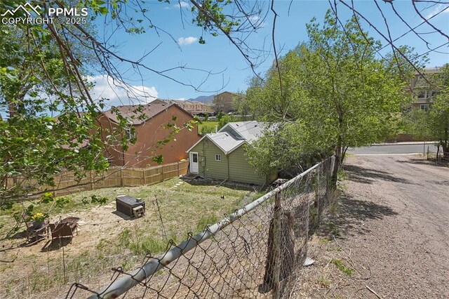 2144 Glenn St, Colorado Springs, CO 80904 - view of fenced backyard