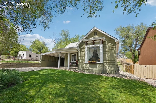 2144 Glenn St, Colorado Springs, CO 80904 - view of rear view of property