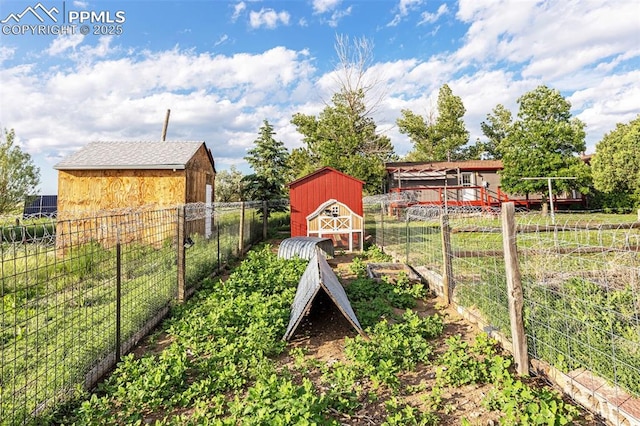 17155 Sagecreek Rd, Peyton, CO 80831 - view of yard with a storage shed