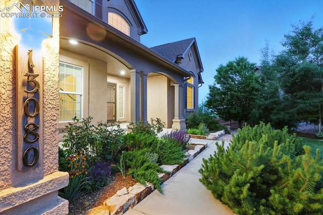 13080 Mt Harvard Dr, Peyton, CO 80831 - view of property exterior featuring stucco siding