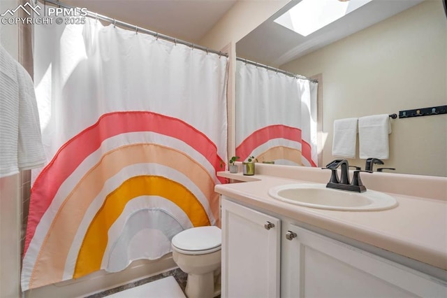 2852 Front Royal Dr, Colorado Springs, CO 80919 - full bathroom with vanity and curtained shower