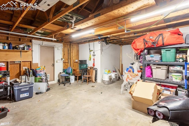 125 1st St, Saguache, CO 81149 - view of unfinished basement